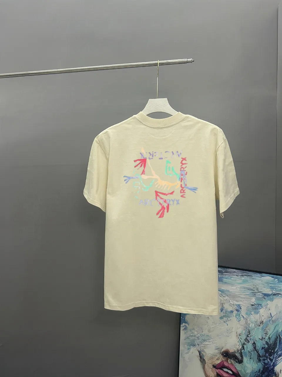 ARC`TERYX 2026 Classic T ， Breathable ， ， ！ Same Style ：White Black Gray Size：S M L XL